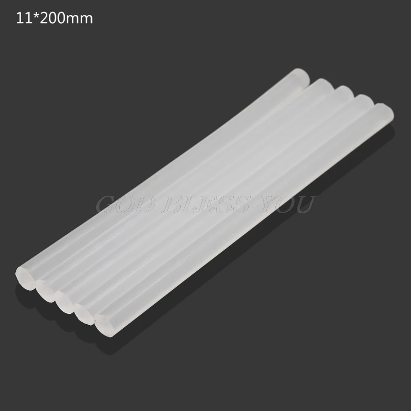 

5pcs Hot Melt Glue Stick Transparent Adhesive For DIY Crafts Toys Repair Tools Drop Shipping