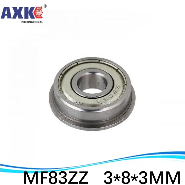 

Bearings Flanged Stainless Steel 3*8*9.2*3*0.6 Mm 1pcs Deep Groove Ball Inch AXK Ra 0.8 High Quality SUS440C Environmental