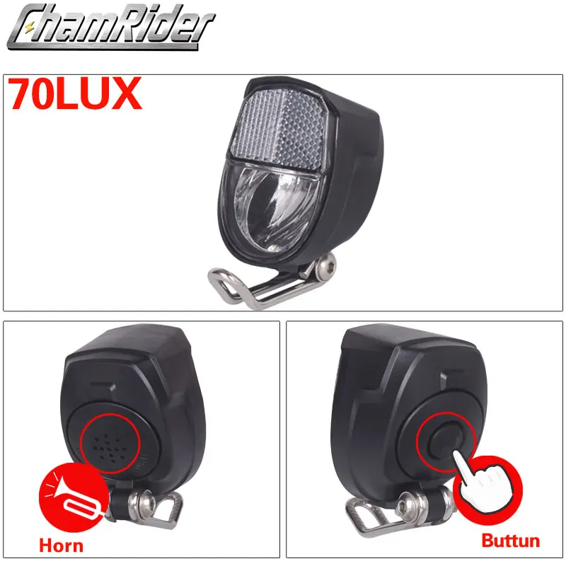 Бесплатная доставка 36 В 48 совместимый для е байка головной светильник хвост