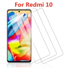 3pcs tempered glass for xiaomi redmi 10 screen protector for redmi 10 glass Case Friendly Anti-Fingerprint Anti-Scratch