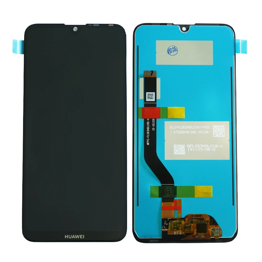 Оригинальный ЖК-дисплей для HUAWEI Y7 201 сенсорный экран с рамкой Prime 2019 запасные
