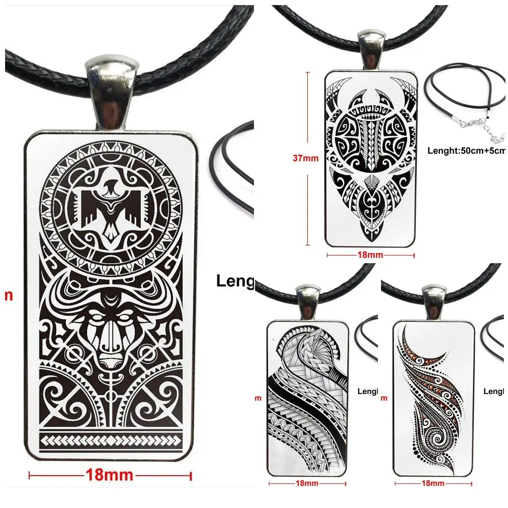 Специальный полинезийский тату самоан для женщин девушек стеклянный кабошон