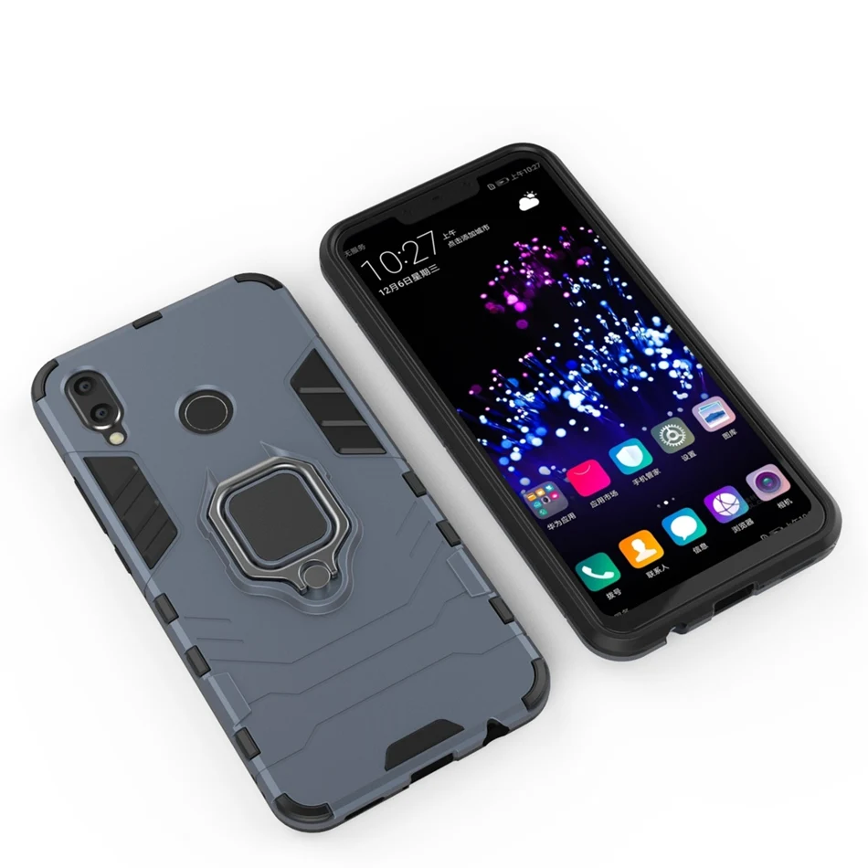 Защитный чехол для Huawei Nova 5i 5 Pro 3i гибридный с подставкой 4 Nova3 ударопрочный