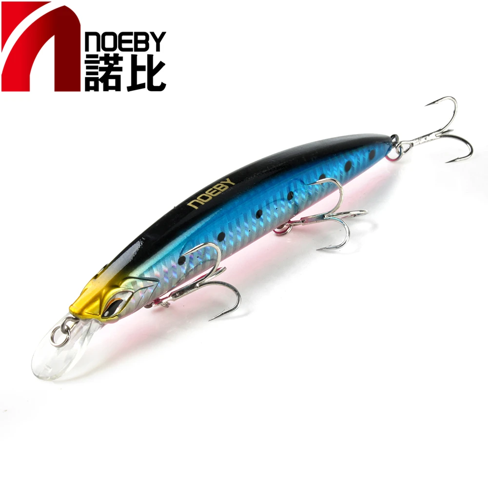 NOEBY NBL 9498 Minnow 80 мм 25 г плавающая 0 1 5 м искусственная рыболовная приманка Кривошип
