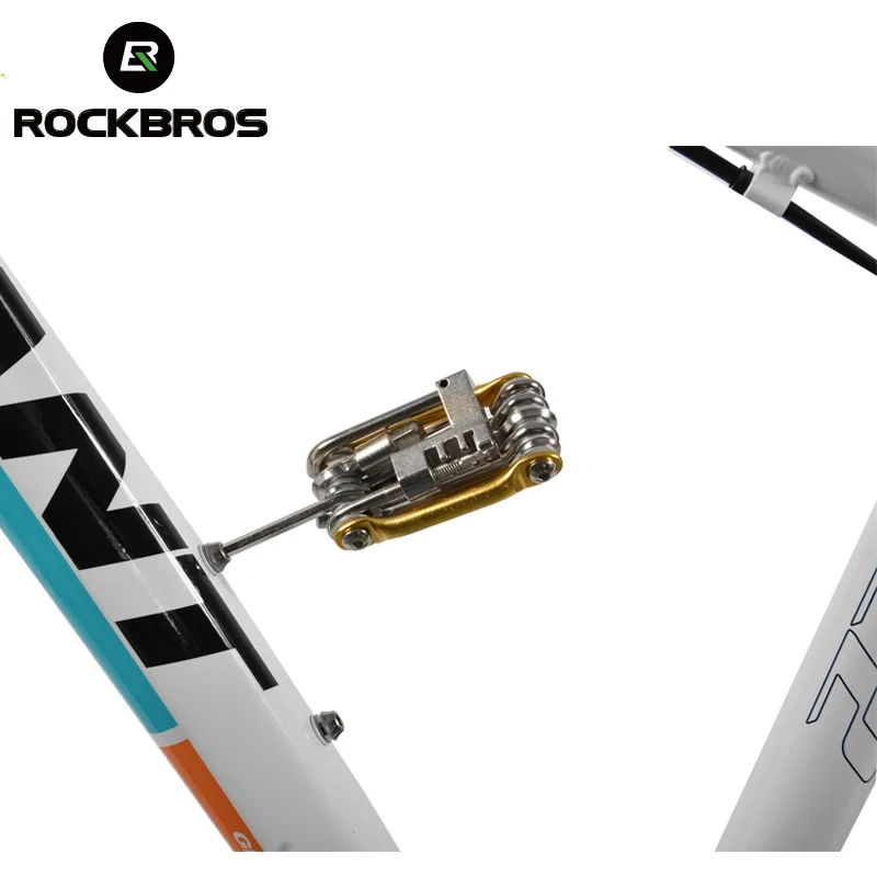 ROCKBROS многофункциональный мини набор инструментов для ремонта велосипеда 11 в 1