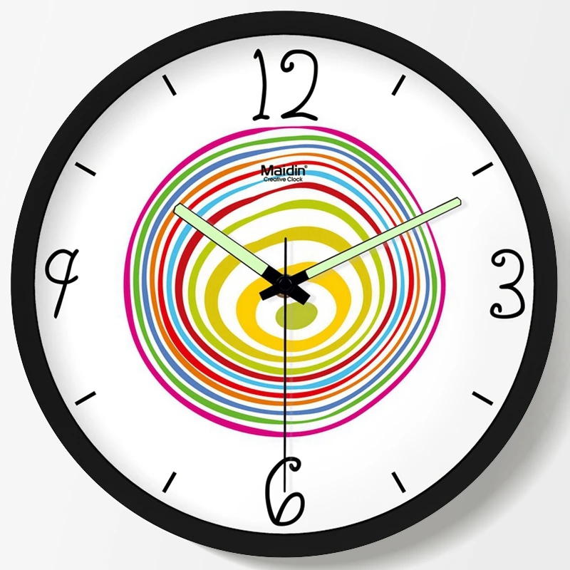 Настенные часы в скандинавском стиле для кухни бесшумные настенные гостиной