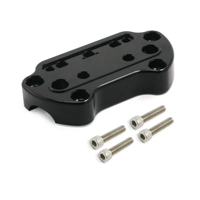 Мотоцикл алюминий 1 &quotверхняя часть руля велосипеда зажим бар стояк Топ