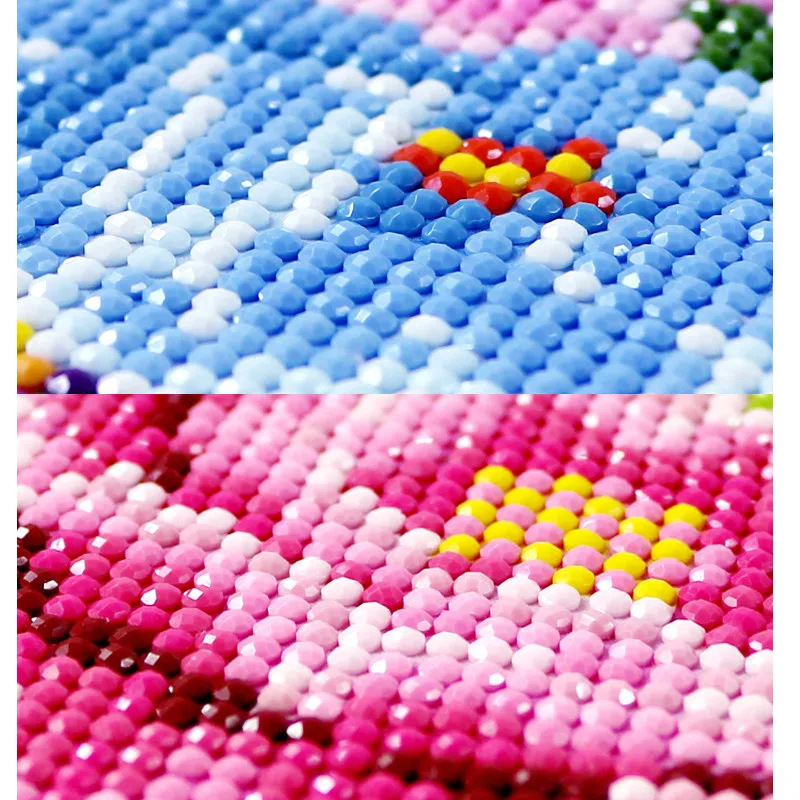 

CraftArtGo 5D Diamond Embroidery Landscape animals Full Round Square Rhinestone Mosaic Painting Cross Stitch Flowers Diamond Kit