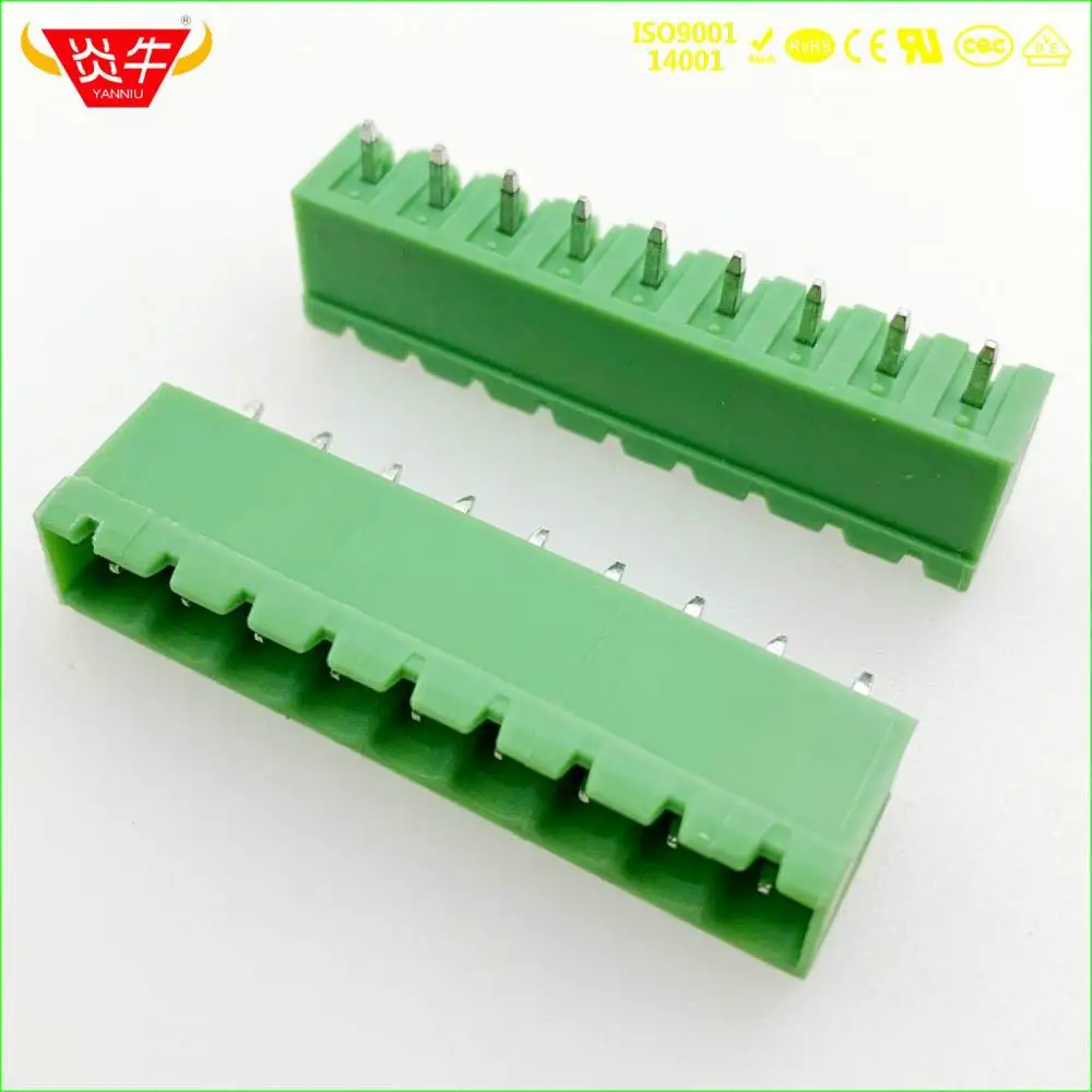 2EDGVC-5.0-9P KF2EDGVC 5,0 2P~ 12P разъем PCB вставной TEMINAL блок 2EDGVC 5,0 мм 2PIN~ 12PIN MSTBVA 2,5G 1755516 PHOENIX контакт DEGSON - Цвет: 2EDGVC-5.0-9P