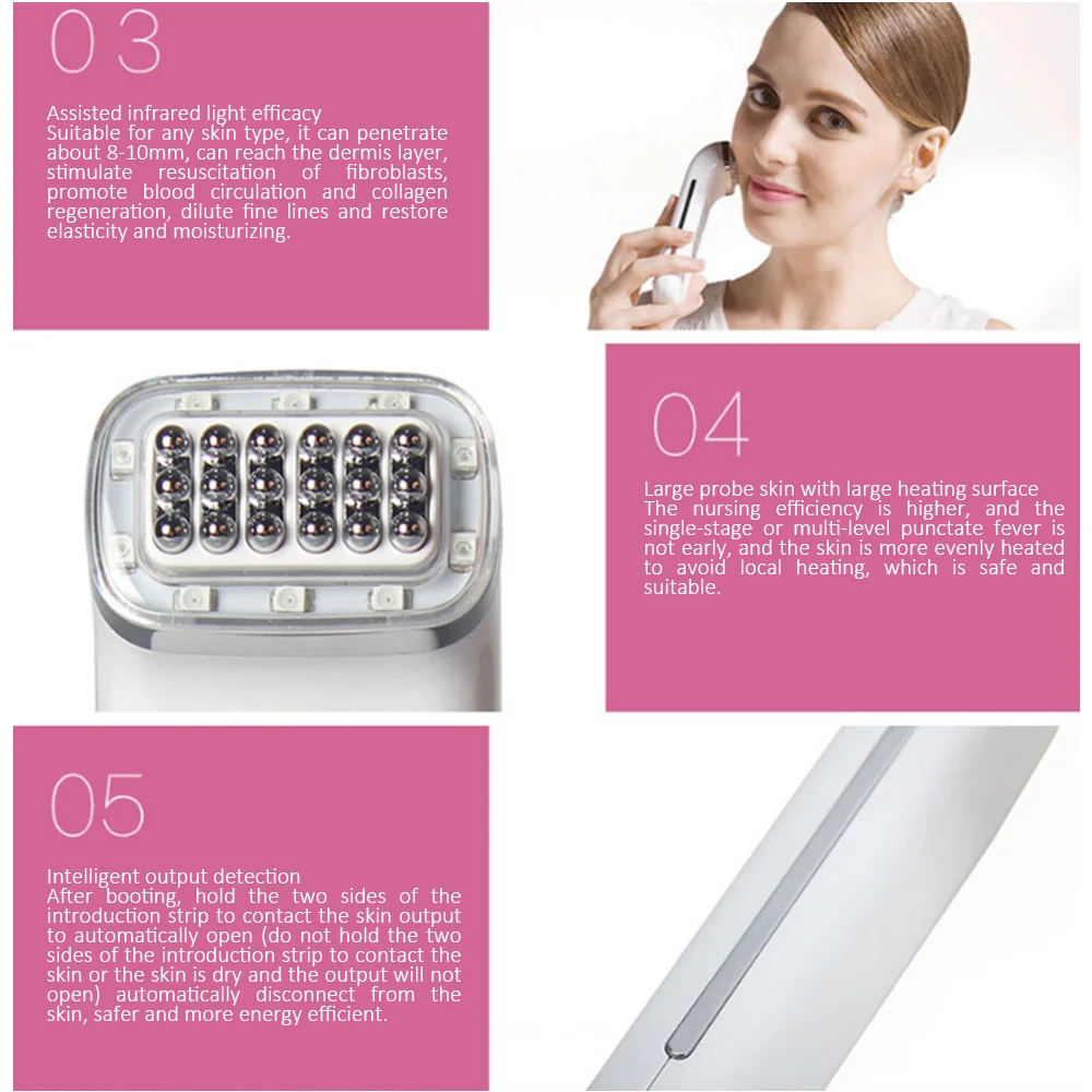 

Facial RF Radio Frequency For Lifting Face, Lift Body SKin, Wrinkle Removal, Skin Tightening Beauty Care