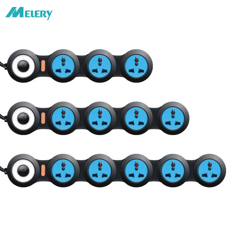 Удлинитель питания с защитой от перенапряжения 3/4/5 универсальная гибкая