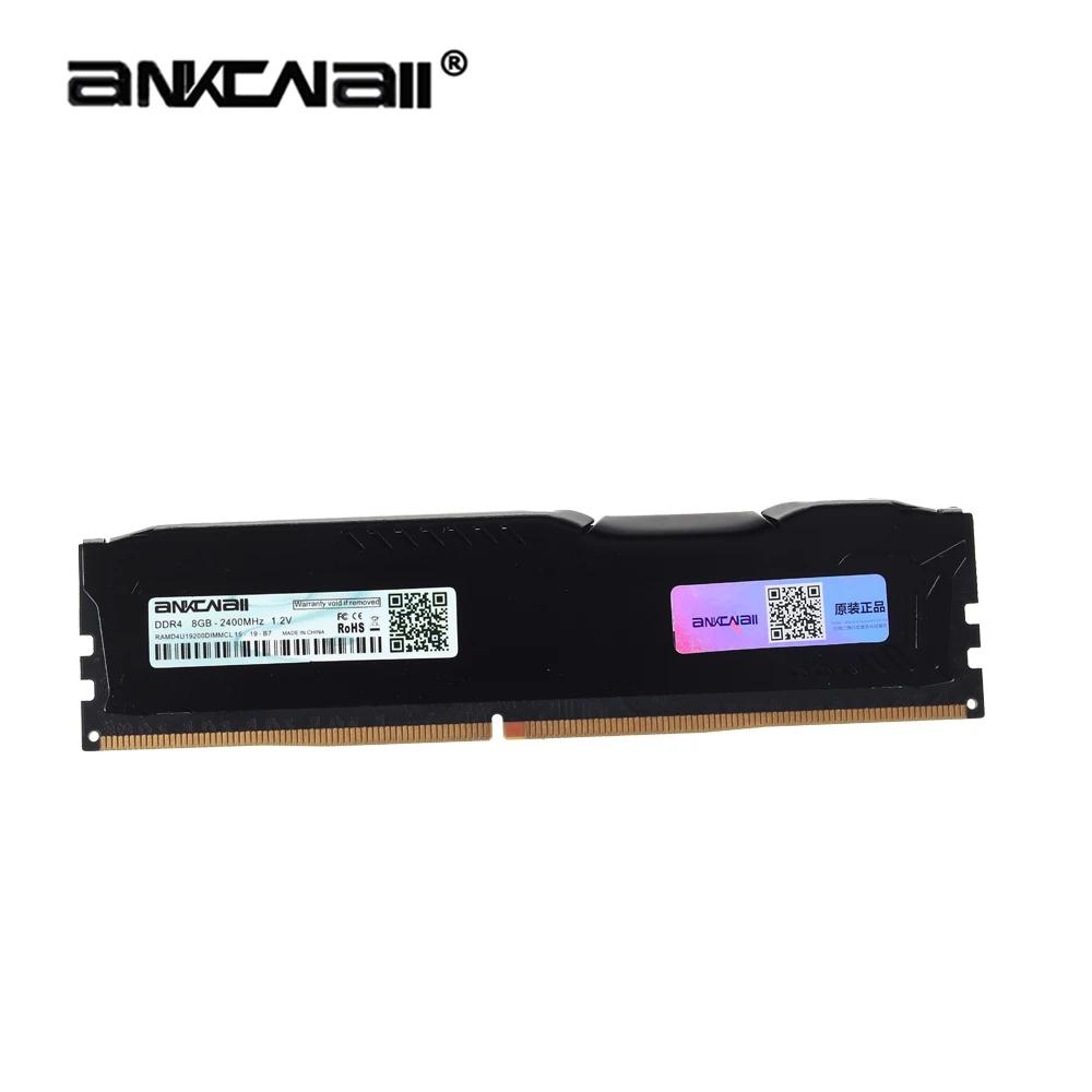 ANKOWALL ddr4 ОЗУ 8 ГБ 4 16 2133 2400 2666 DIMM настольная память поддержка системная плата AMD и Intel