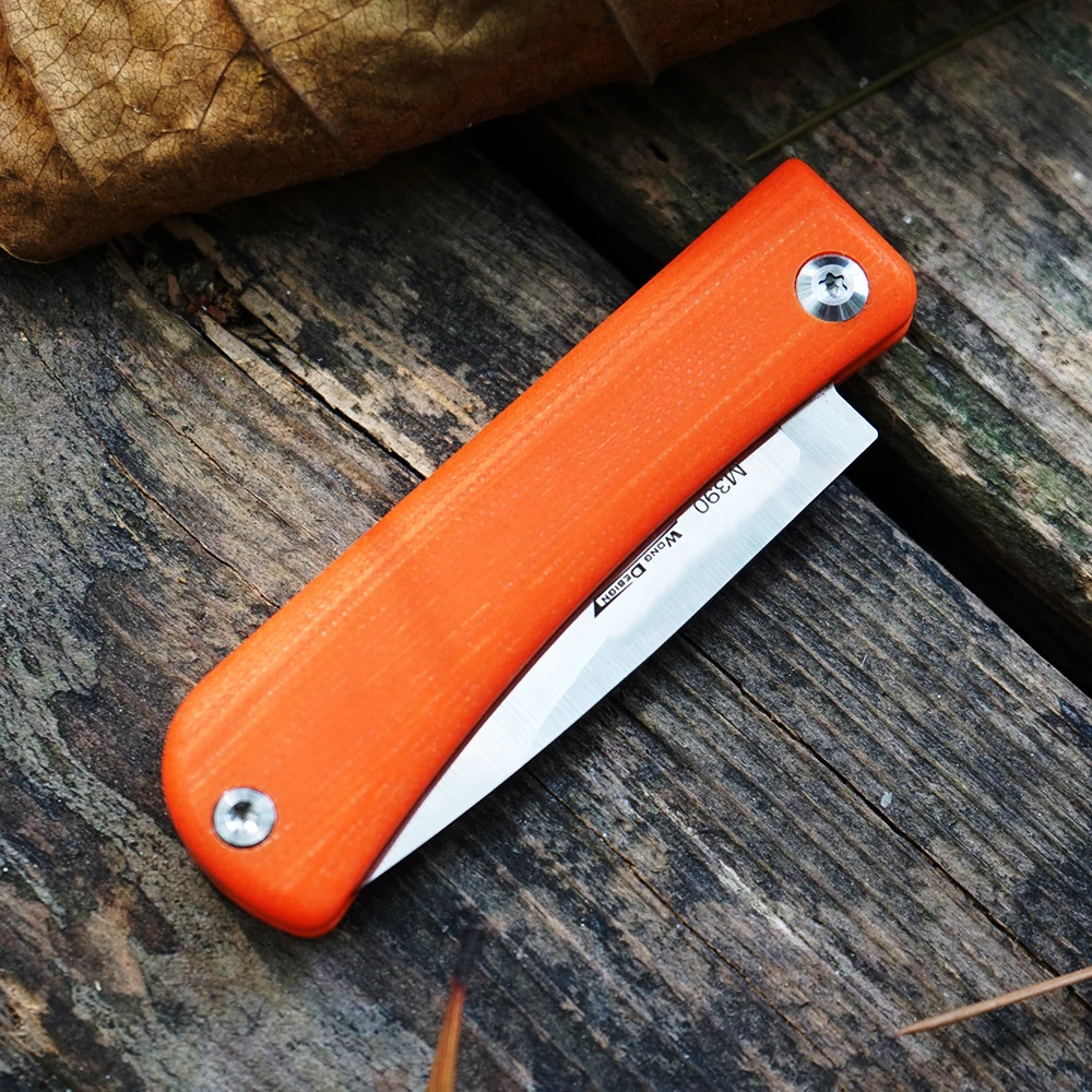 

TWOSUN Knives M390 Blade SLIP JOINT Pocket Folding Knife Camping Knife Hunting Knife Survival Outdoor Tool EDC G10 Handle TS257