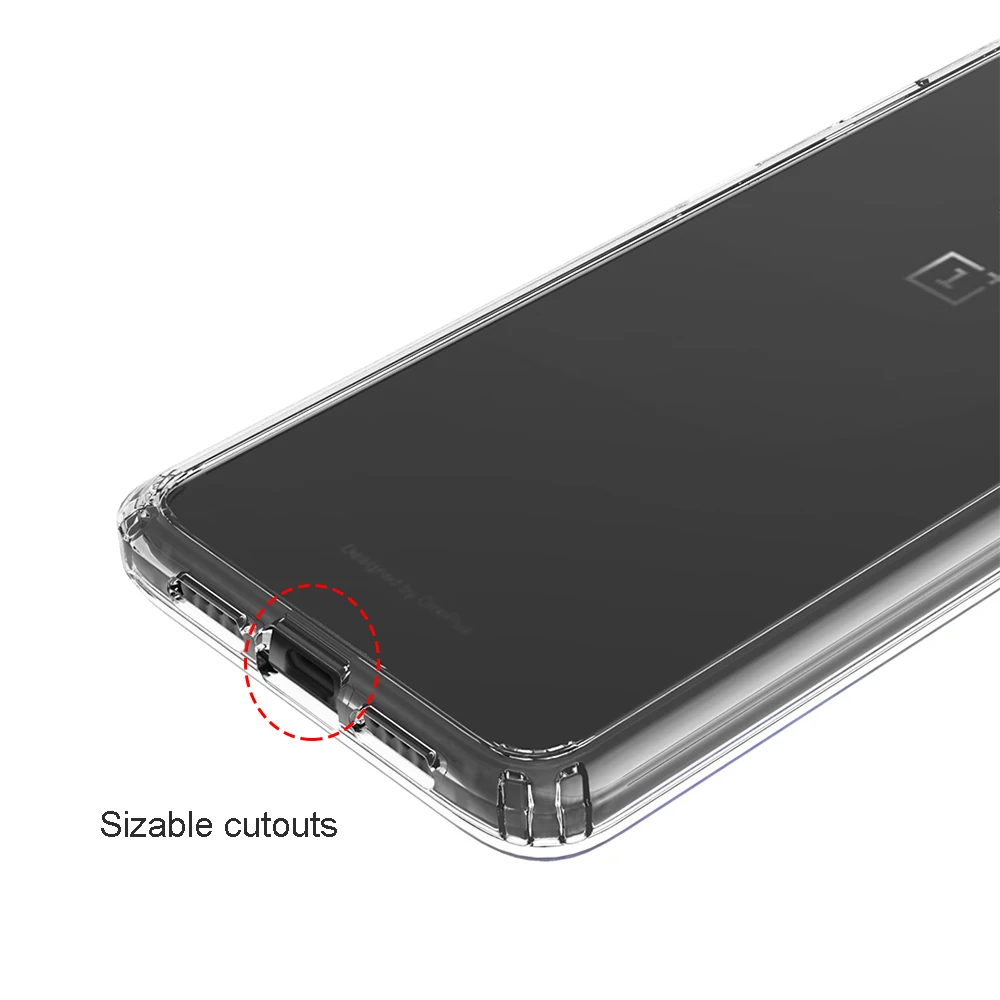 Для OnePlus 6 Чехол 7 Pro 7T 6t 5T ударопрочный чехол для 7T Pro кристально прозрачный жесткий чехол для задней панели телефона 1+ 7 5t
