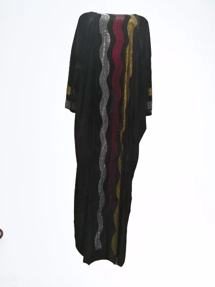 Новинка 2021 женское бархатное платье с африканскими стразами Длина юбки: 140 см