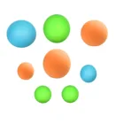 Stressball Balle антистресс мягкими офис игрушка Цвет изменения для того, чтобы уменьшить Давление Globbles снятия стресса сжимающаяся игрушка мяч #4