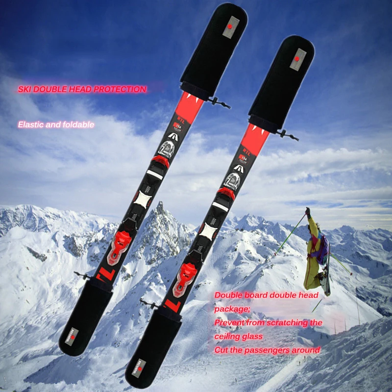 2 шт. мягкие складные защитные головки для лыж и сноуборда |