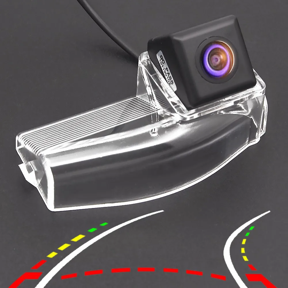 Переменная парковочная линия динамическая траектория треков заднего вида