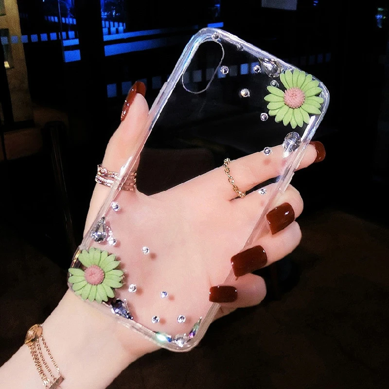 

Fashion New Style Flower Case For Xiaomi A3 A2 6X 8 9 9T Pro Note 10 10T Lite 5G Pocophone F1 F2 X3 NFC DIY Protection Cover