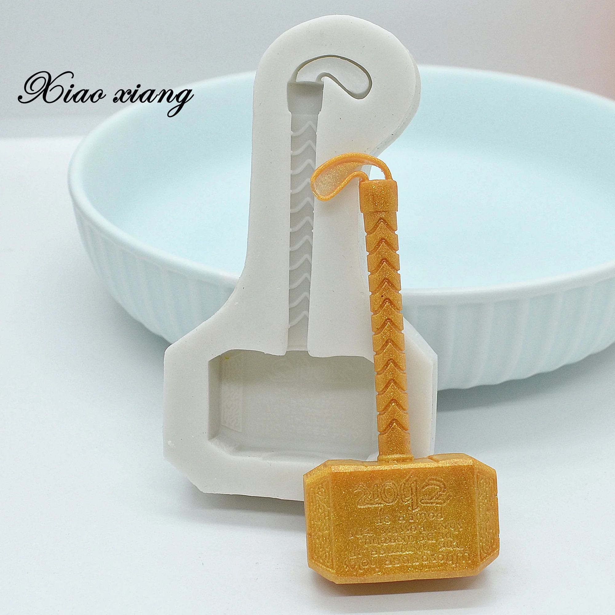 Luyou 3D Молоток дизайн Fondant (сахарная) силиконовая форма для выпечки формы Мыло