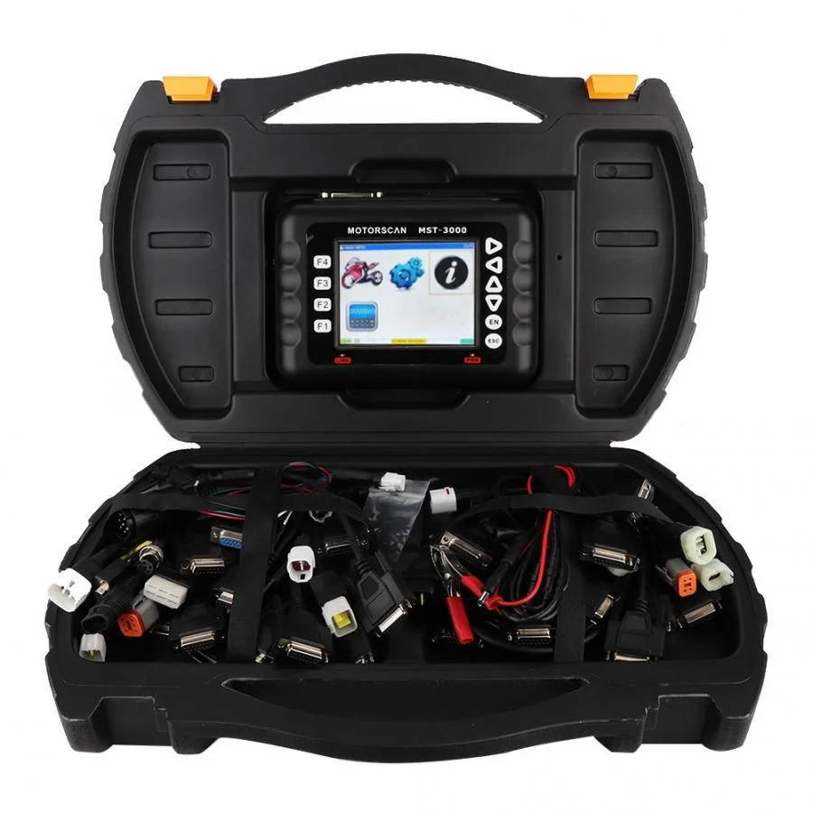 

Euro Version Motor Bike Electronic Diagnostic Universal Motorcycle Fault Diagnostic Scanner MST-3000 Motorcycle Scan Tool