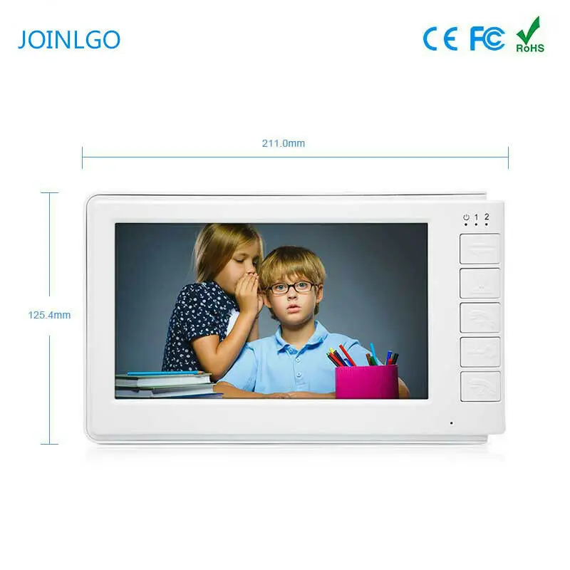 Wired 7 inch Recording Sreen Video Doorbell Door Phone Intercom Security System Motion Detector Monitor IR Free Ship | Безопасность и