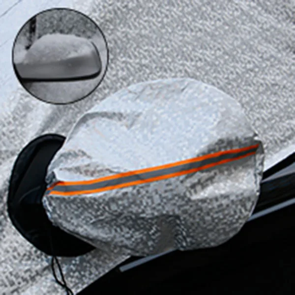95 дюймов X 55 лобовое стекло автомобиля снежное покрытие с зеркалом снежные чехлы
