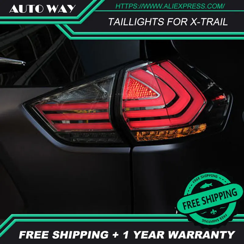 Чехол для задних фонарей Nissan светодиодный задний фонарь XTRAIL 2014-2019 г. | Автомобили