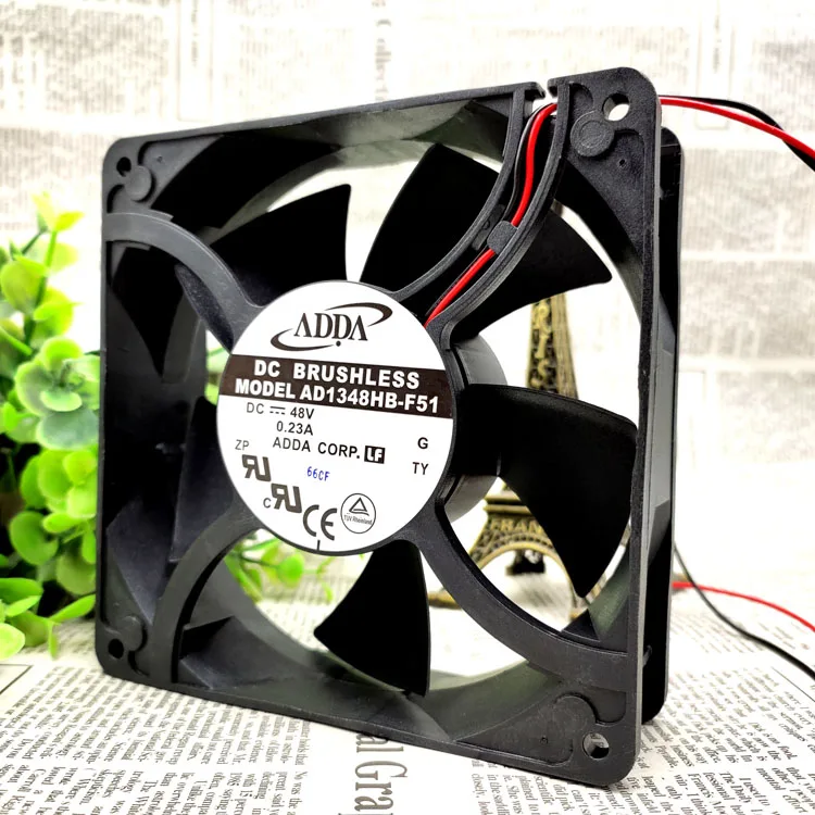 

Новый оригинальный Φ 48V 0.23A 12738 осевой вентилятор охлаждения 12,7 см