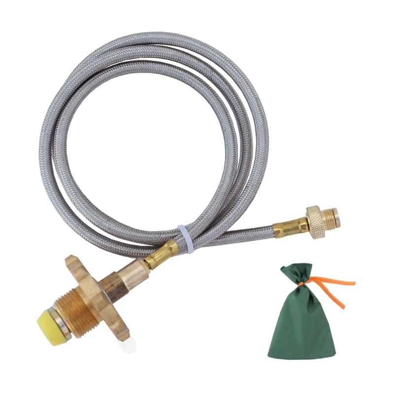 

APG Gas Adapter Hose Burner For Double Camping Stove Propane For Outdoor Fishing Picnic Extension Tube