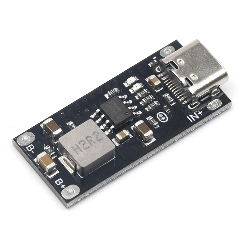 

Type-C USB Input High Current 3A Polymer Ternary Lithium Battery Quick Fast Charging Board IP2312 CC/CV Mode 5V To 4.2V