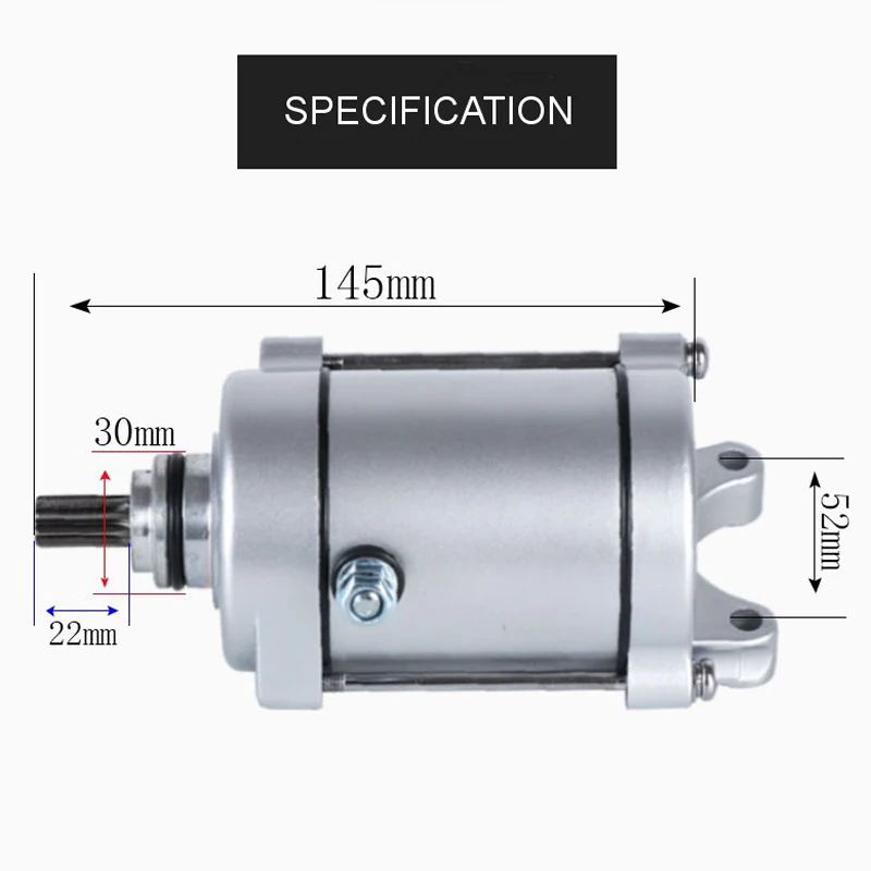 Стартер двигателя для мотоцикла Honda CG125 CG150 CGL125 HJ125-7 9T китайский GN125H CG | Автомобили