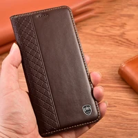 business genuine leather case for xiaomi poco f1 f2 f3 c3 m2 m3 x2 x3 nfc pro magnetic flip cover phone cases