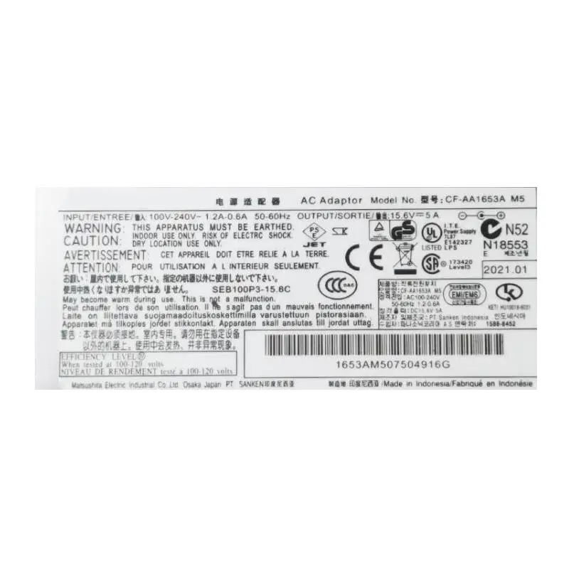 Оригинальное зарядное устройство для ноутбука 15 6 в 5 А | Компьютеры и офис