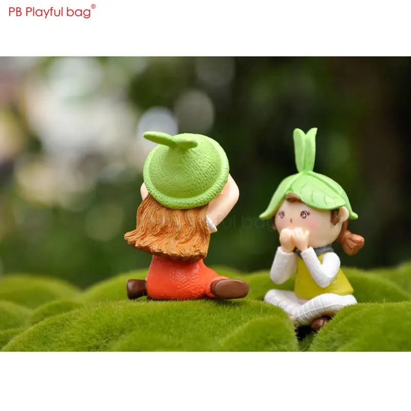 Игривая сумка 3 шт./компл. Симпатичные куклы без видимости не слышно говорят ПВХ