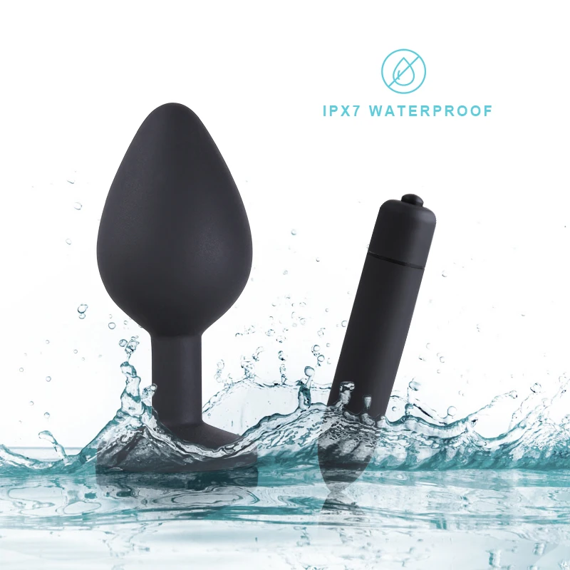 Силиконовые игрушки для анального секса водонепроницаемый массажер простаты