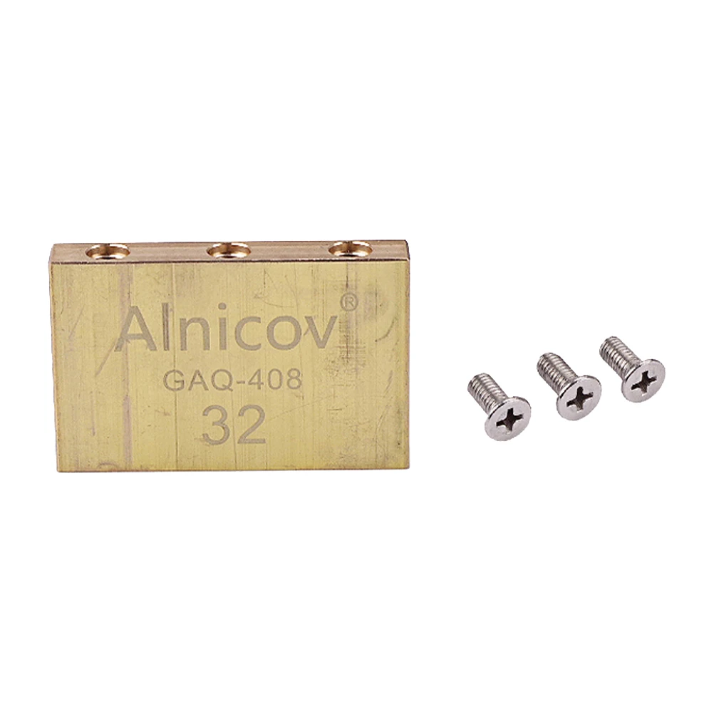 

1 Set 32mm Guitar Copper Base Block for Vibrate Tremolo System Bridge Accessories Guitar Accessories GAQ408