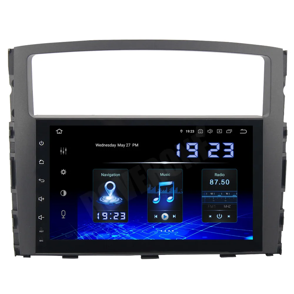 For Mitsubishi Pajero V97 V93 2006+ Android 10 9'' Car Multimedia Radio Stereo GPS Navigation Head Unit Audio Video Player |