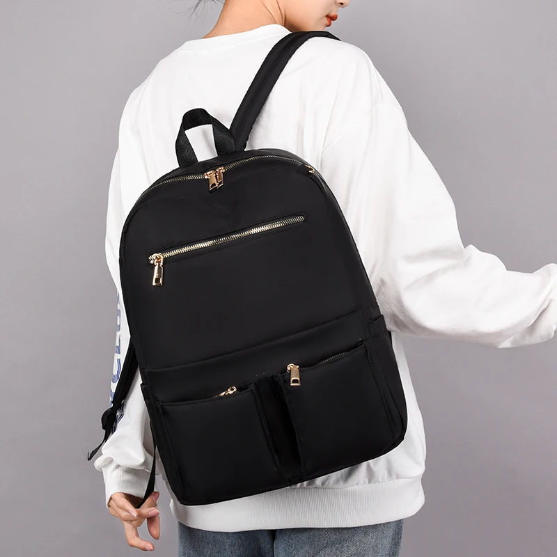 

Anti Theft Zipper Backpack 13.3 Inch Women School Laptop Backpacks Ladies Bagpack Water Repellent Travel Rucksack Female Mochila