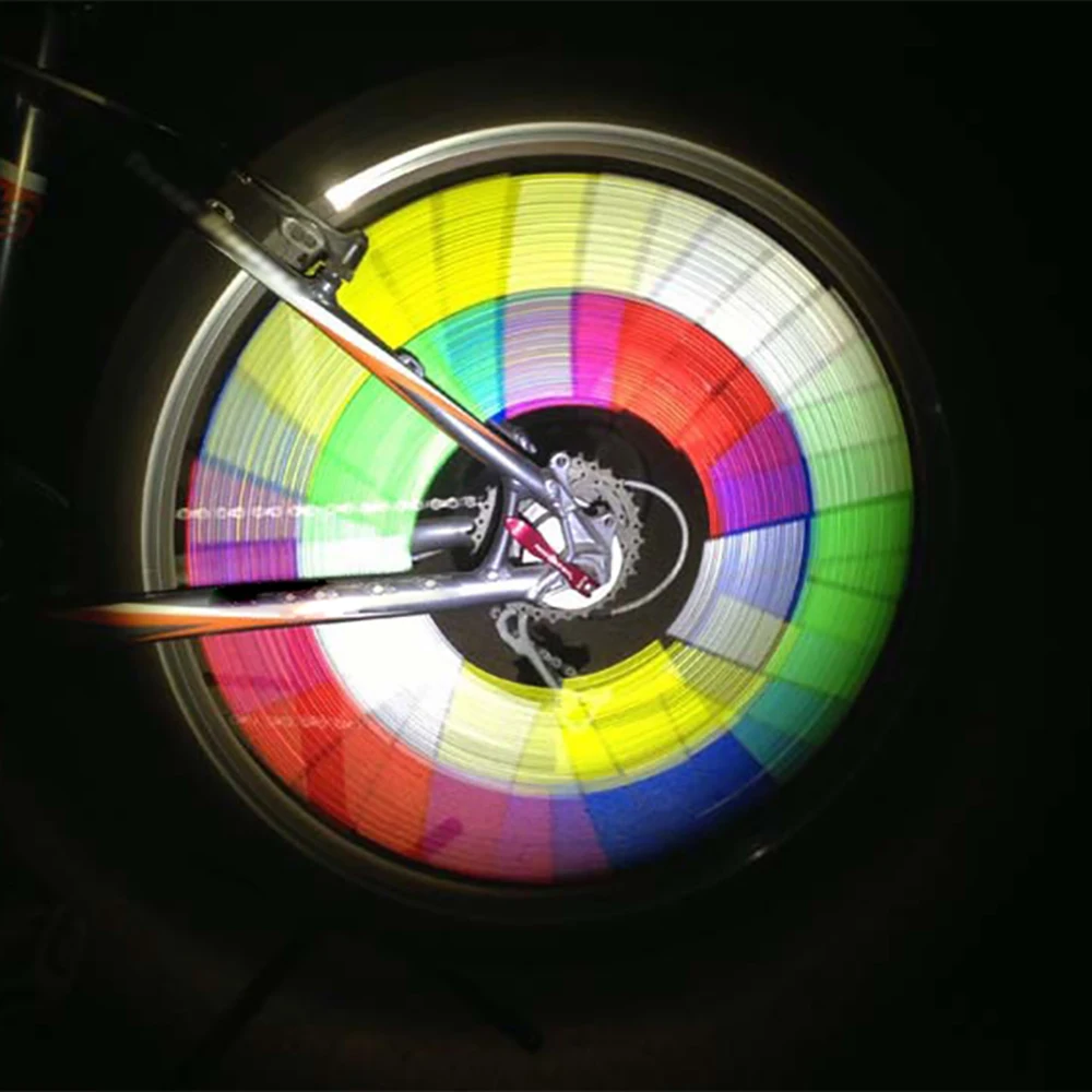 12 шт./упак. 75 мм Фурнитура для бижутерии обод колеса велосипеда светоотражающий