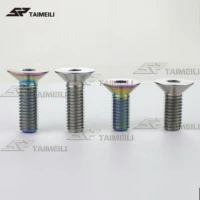 taimeili titanium screws countersunk head countersunk screws m8x20mmm8x25mm 1pcs