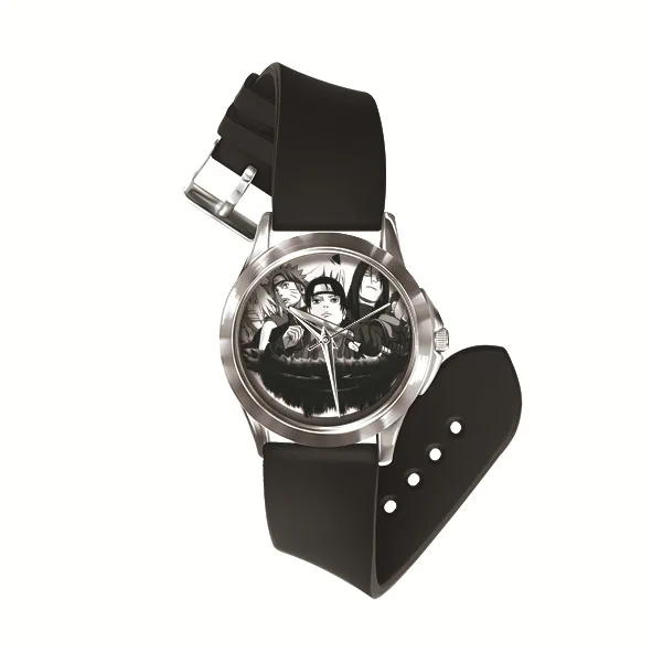 Аниме Наруто Quartz Watch Life Водонепроницаемый персонализированные креативные часы