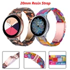 Ремешок для Samsung Galaxy Watch 3, 41, Active 2, 40, 44, 20 мм, полимерный ремешок для часов, Gear S2, сменный ремешок для Huawei GT2, 42, Correa