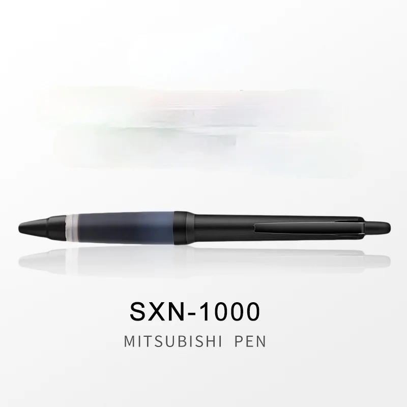 

Uni Mitsubishi SXN-1000 Metal Rod Heavy Feel Oil Ballpoint Pen Jetstream Anti-fatigue Fountain Pen Soft Grip Glue Pen 0.7mm