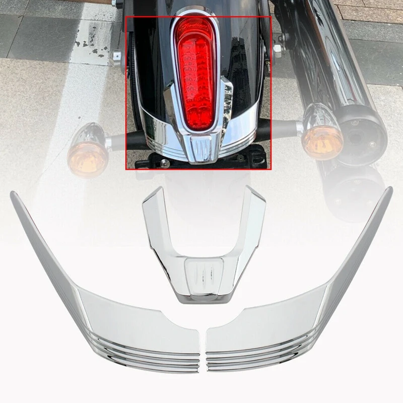 

Chrome ABS Rear Fender Tip Fits for Indian Scout Motorcycle Models 2015-2020