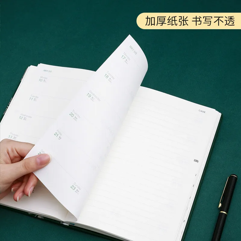 

2020 2021 Agenda Retro A5 Notebooks and Journals Diary Planner Organizer Weekly Monthly Plan Schedule Book Office Supplies Gifts