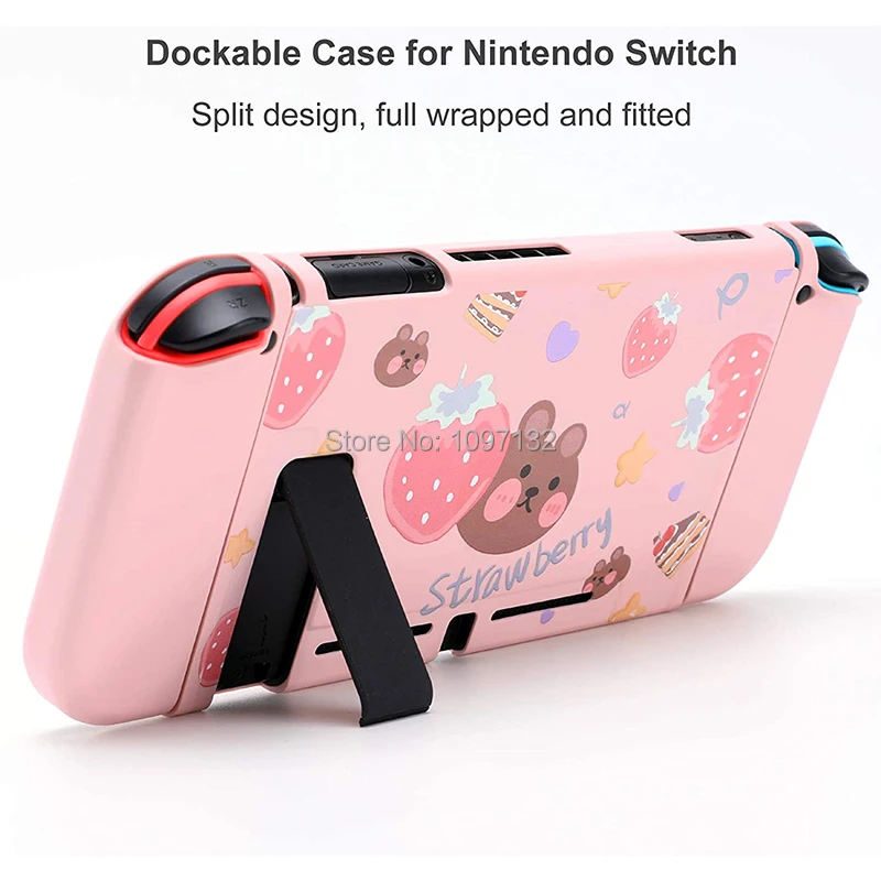 Тонкий тонкий защитный мягкий чехол для Nintend Switch милый консоли Nitendo Joy Con (прямая