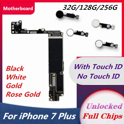 Материнская плата для IPhone 7 Plus 5 дюйма 32/128/256 ГБ|Антенны мобильных телефонов| |