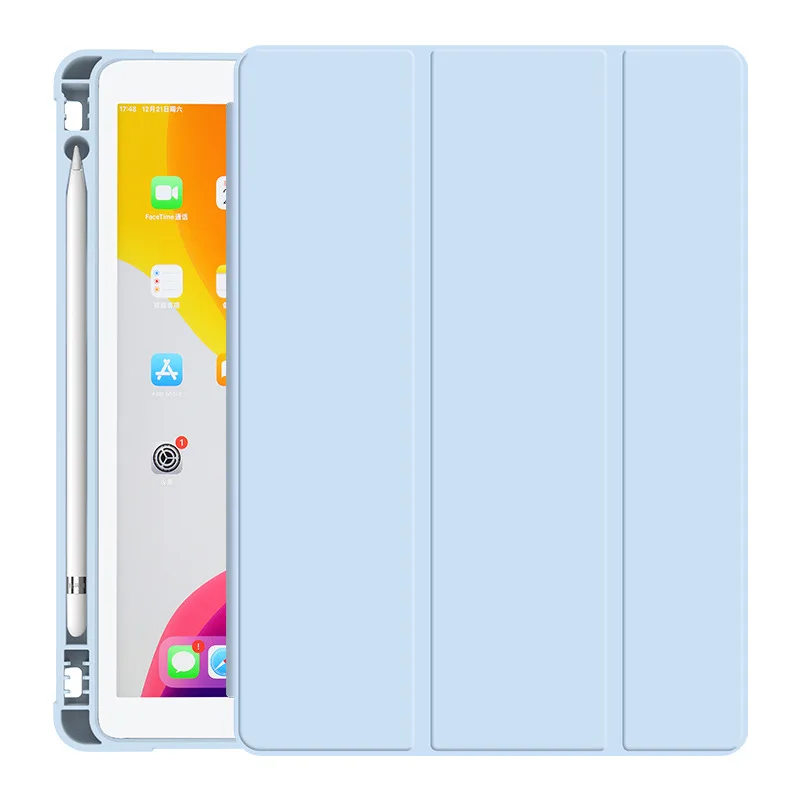 

Smart Case For iPad 10.2 7th 8th Generation For iPad Air1 Air2 Air4 10.9 Inch Mini 4 5 Pro10.5 Air3 Pro11 With Pencil holder