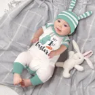 Комбинезон с шапочкой и принтом кролика, для детей 3-24 месяцев